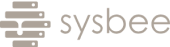 sysbee faded logo