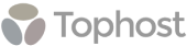 tophost faded logo